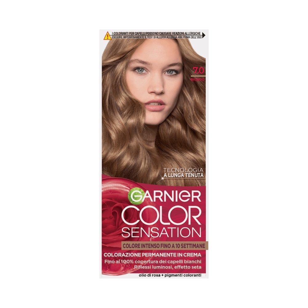 garnier colorante tintura per capelli sensibili biondo 7.0 garnier color - foto 1