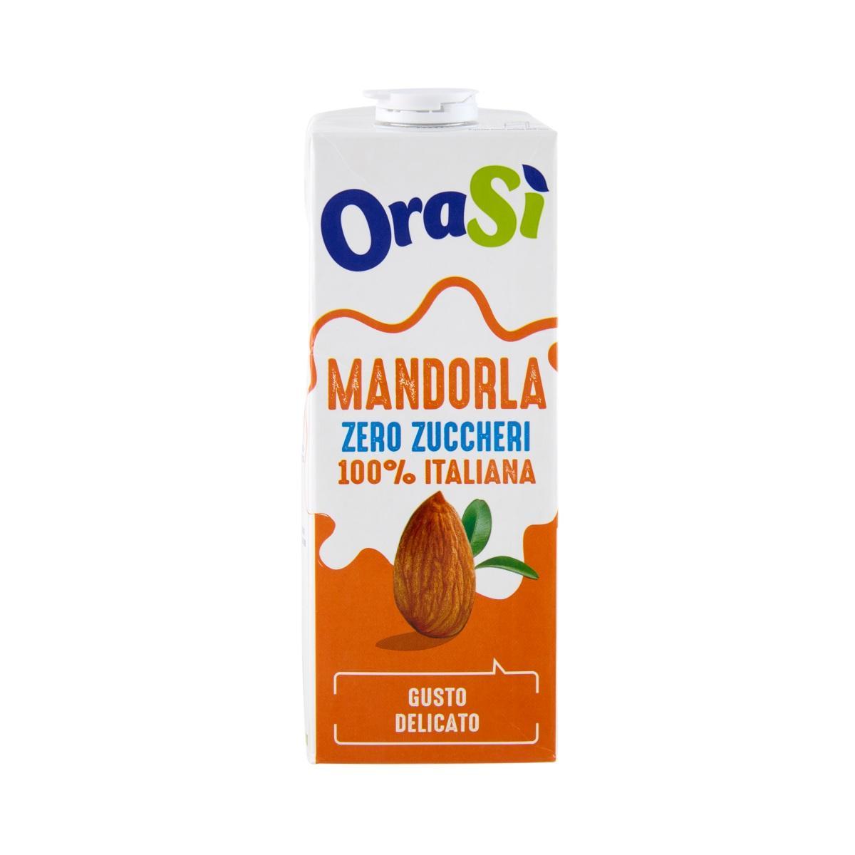 orasi bevanda alla mandorla senza zucchero orasi 1 lt. - foto 1