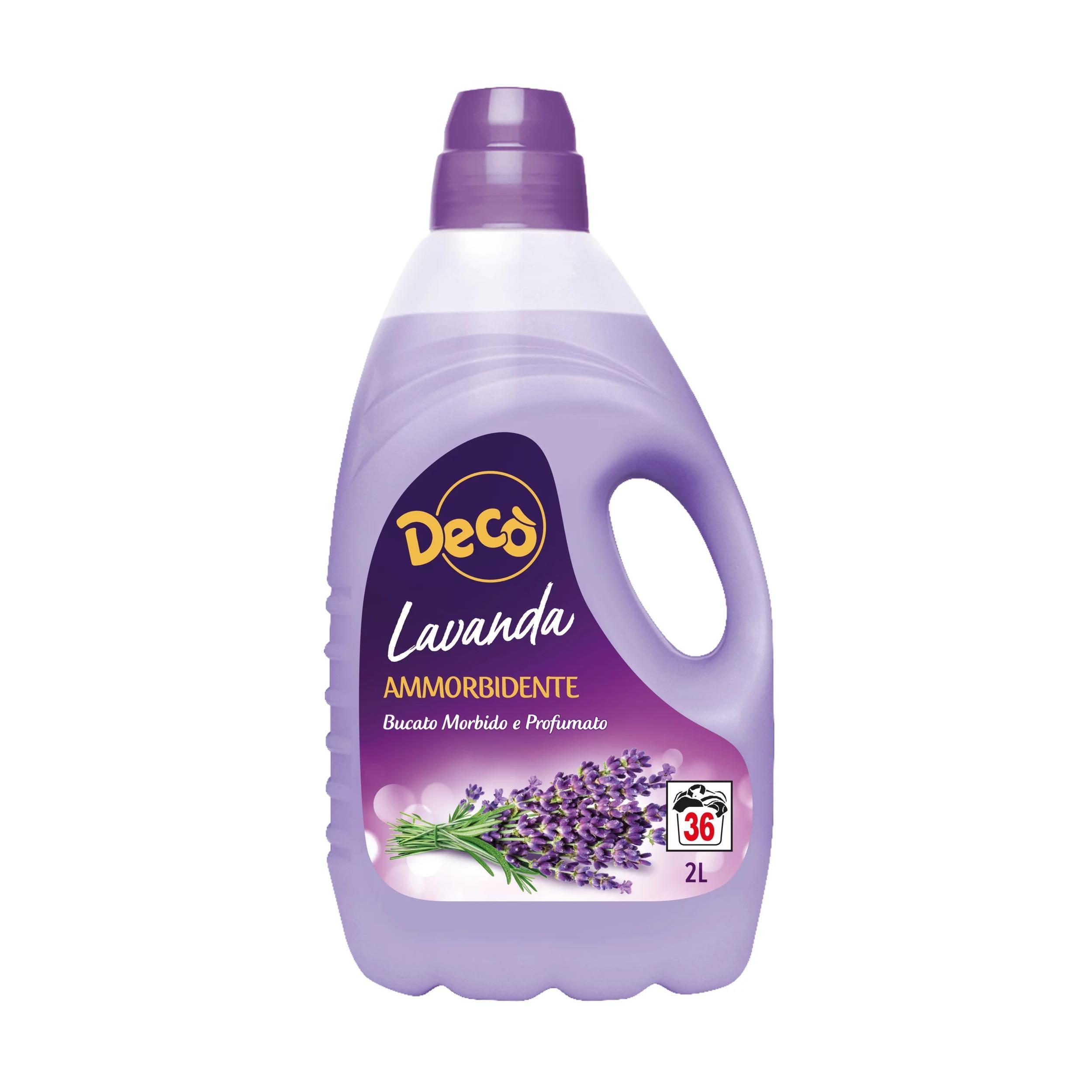 deco' ammorbidente alla lavanda x50 lavvaggi deco' 2 lt. - foto 1