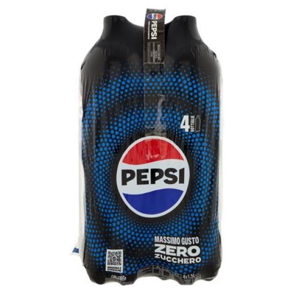 pepsi confezione cola zero zuccheri pepsi x4 da 1,5 lt. - foto 1