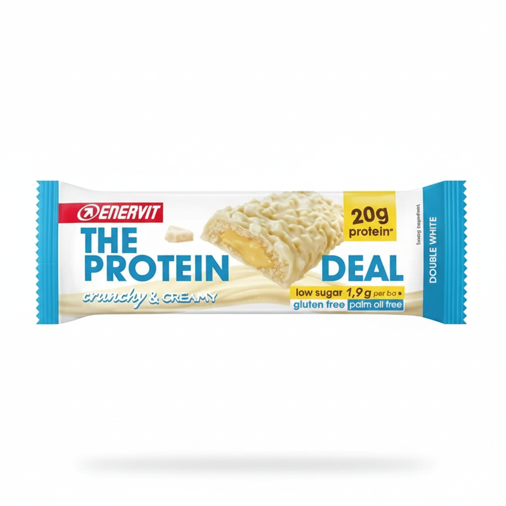 enervit barra proteica senza glutine protein deal bar double white enervit 55 gr. - foto 1