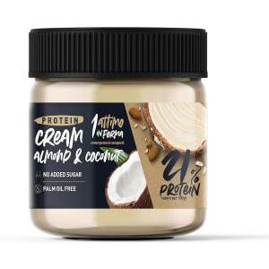 Crema spalmabile proteica mandorla e cocco  180 gr.