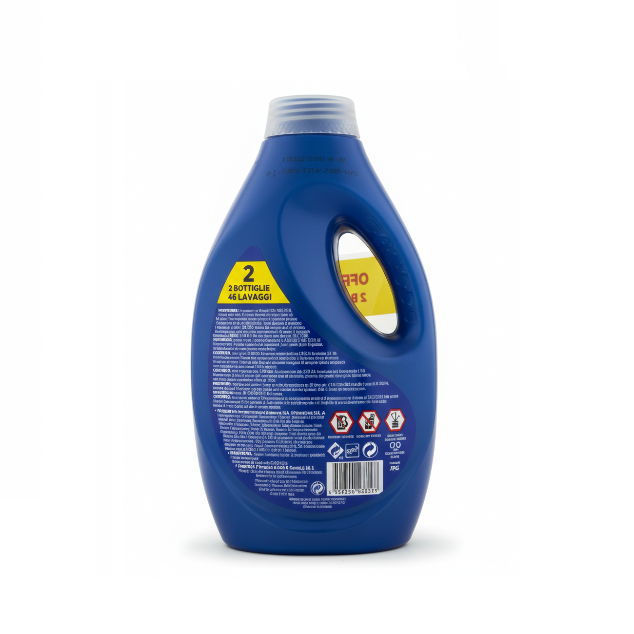 dash detersivo liquido lavatrice classico 46 lavaggi dash x2 1 lt. - foto 3