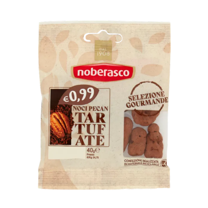 noberasco frutta secca noci pecan tartufate noberasco da 40 gr. - foto 1