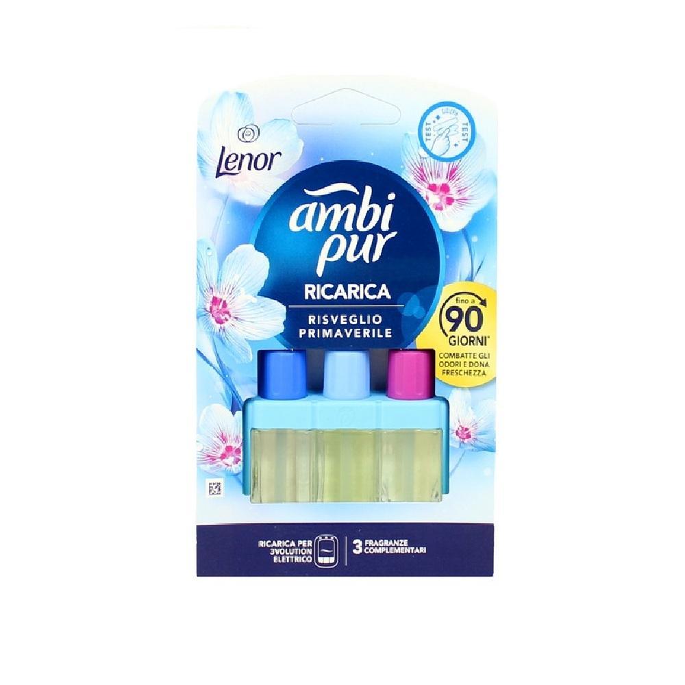 ambipur ricarica risveglio primaverile 3 fragranze complementari ambipur 3 volution durata fino a 90 giorni 20 ml. - foto 1