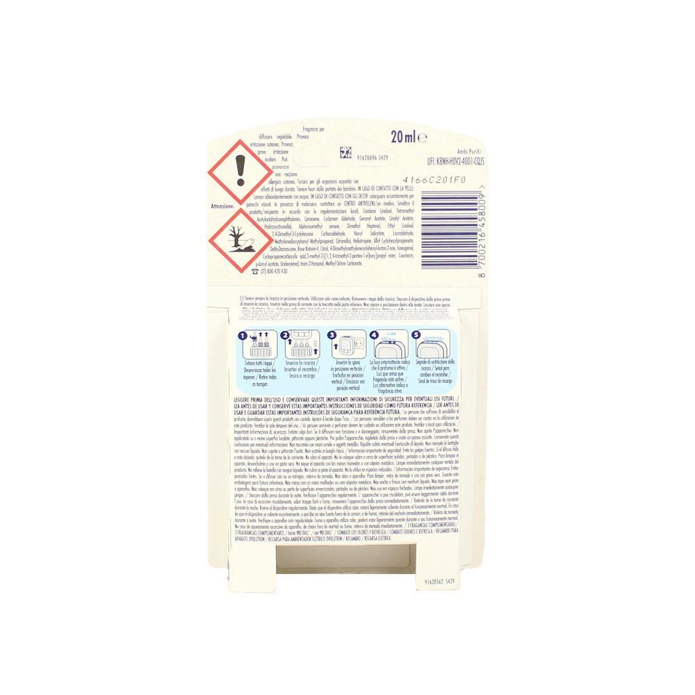 ambipur ricarica oro e fiori di vaniglia ambipur 3 volution durata fino a 90 giorni  20 ml. - foto 2