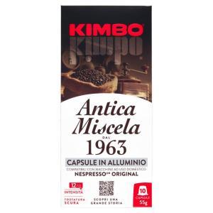 Capsule in alluminio di caffe' tostato e macinato  antica miscela caps compatibili nespresso x10 pz.