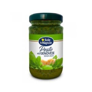 Sugo di pesto alla genovese senza aglio  da 190 gr.