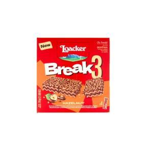 Wafer multipack  break3 hazelnut x4 19 gr.