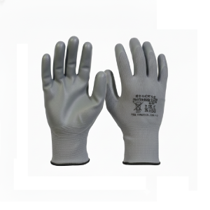 Guanti nitrile grigio  tg. 8