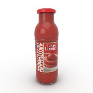 Passata di pomodoro pummarolissima confezione singola in vetro  da 690 gr.