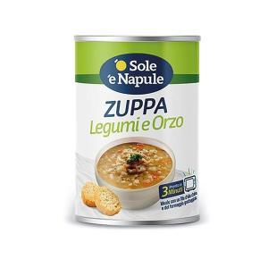 Zuppa di legumi e orzo sole e napule 400 gr.