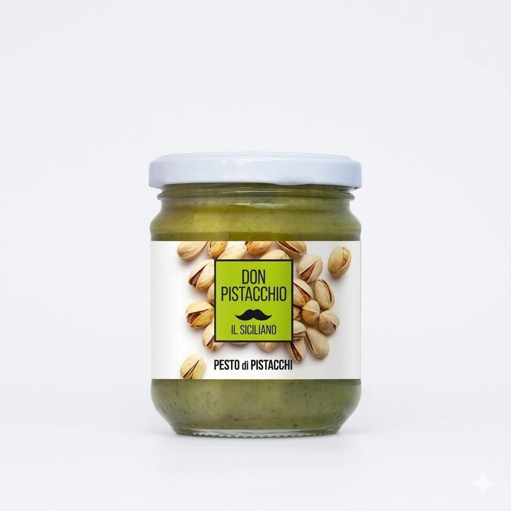 o' sole e' napule delizioso pesto di pistacchio o sole 'e napule 190 gr. - foto 1