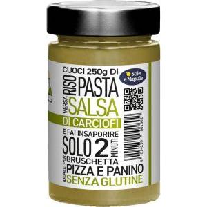 Salsa per pasta e condimento ai carciofi 'o sole 'e napule 190 gr.