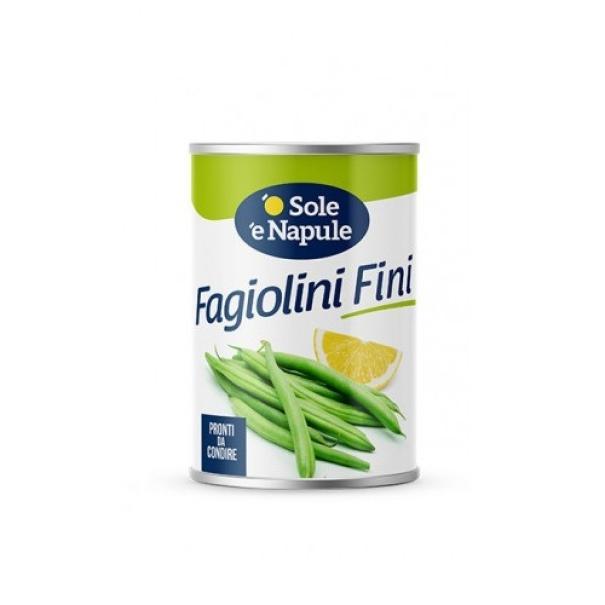 o' sole e' napule fagiolini verdi fini o' sole e' napule 400 gr. - foto 1