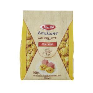 Cappelletti emiliane con carne  500 gr.