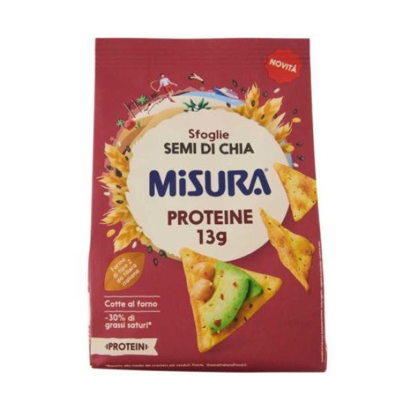 misura sfoglie con semi di chia misura protein 170 gr. - foto 1