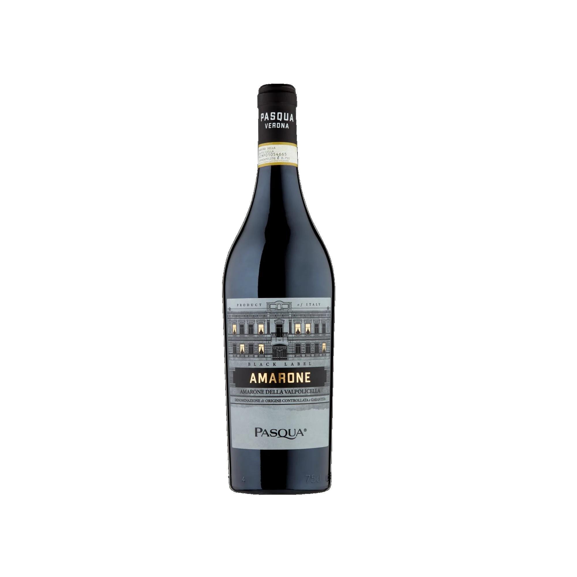 pasqua amarone della valpolicella docg pasqua black label 75 cl. - foto 1