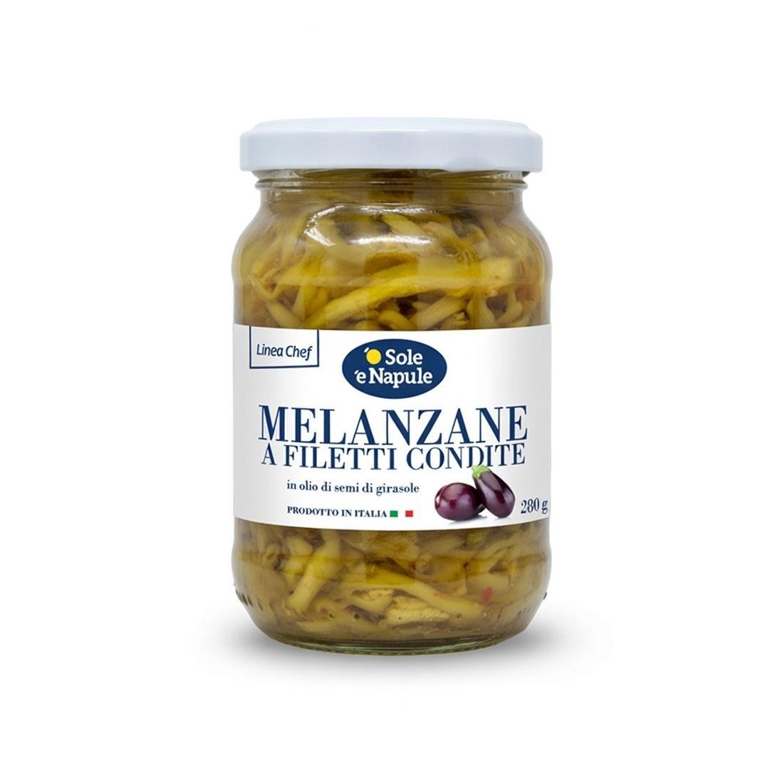 o' sole e' napule melanzane condite al naturale o'sole e' napule 280 gr. - foto 1