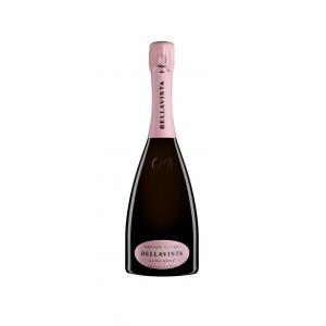 Spumante franciacorta  gran cuvèe alma rosè dosaggio zero 75 cl.