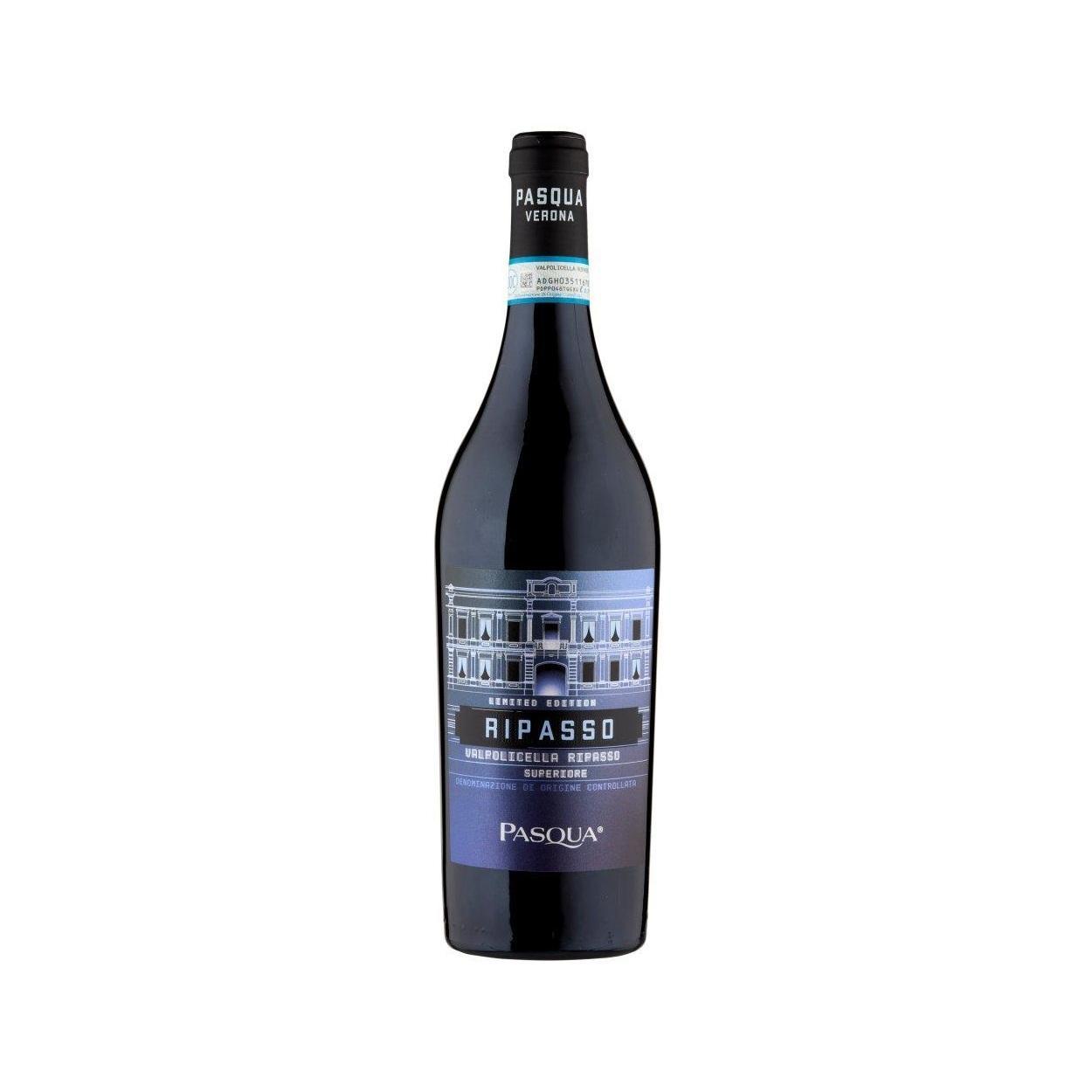 pasqua vino rosso black label ripasso superiore doc 75 cl. - foto 1