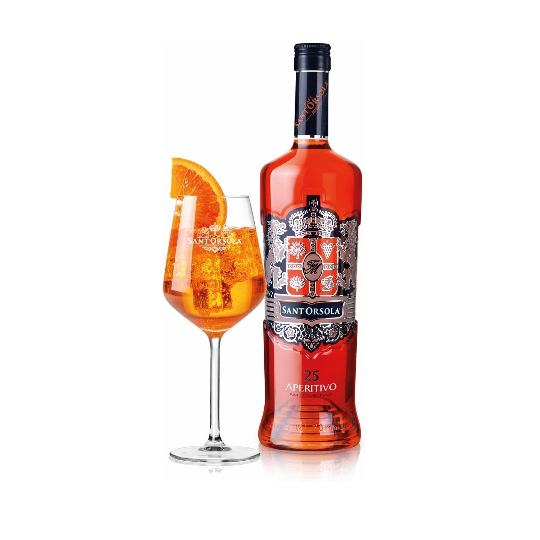 sant'orsola confezione regalo sant'orsola luxury spritz aperitivo per spritz dal gusto equilibrato prosecco doc millesimato extra dry luxury con stopper e jigger 1,45 lt. - foto 3