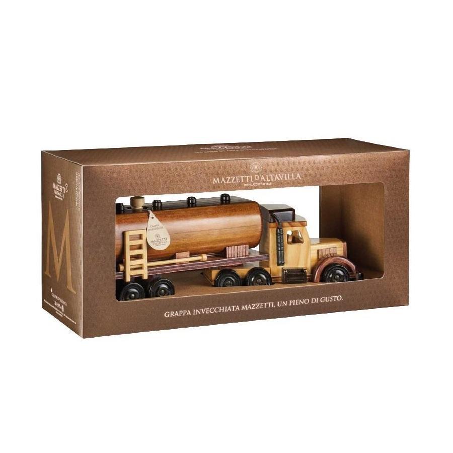 mazzetti d'altavilla grappa in confezione regalo autobotte mazzetti altavilla da 20 cl. - foto 1