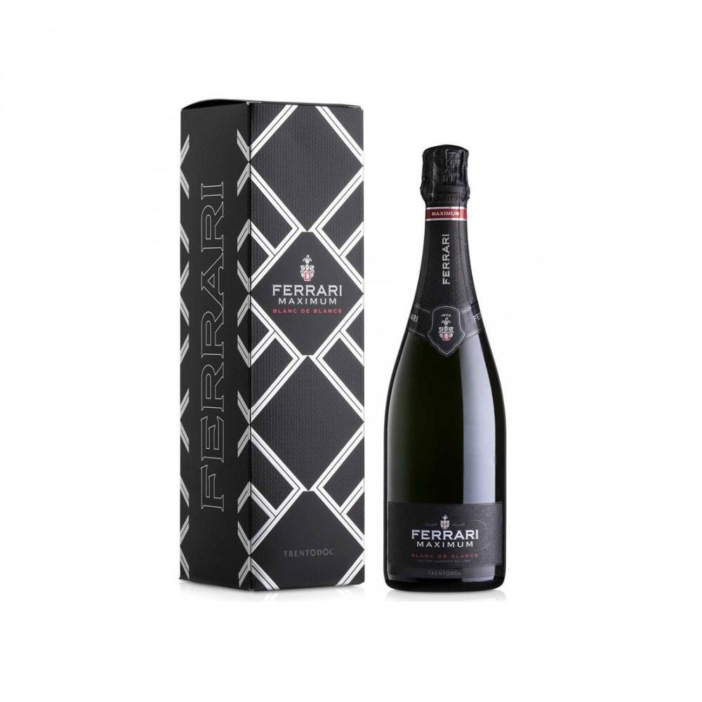 ferrari spumante trento doc brut blanc de blancs ferrari maximum astucciato 75 cl. - foto 1