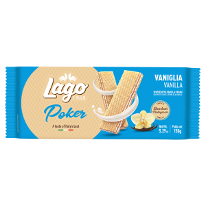 Wafer vaniglia poker  150 gr.