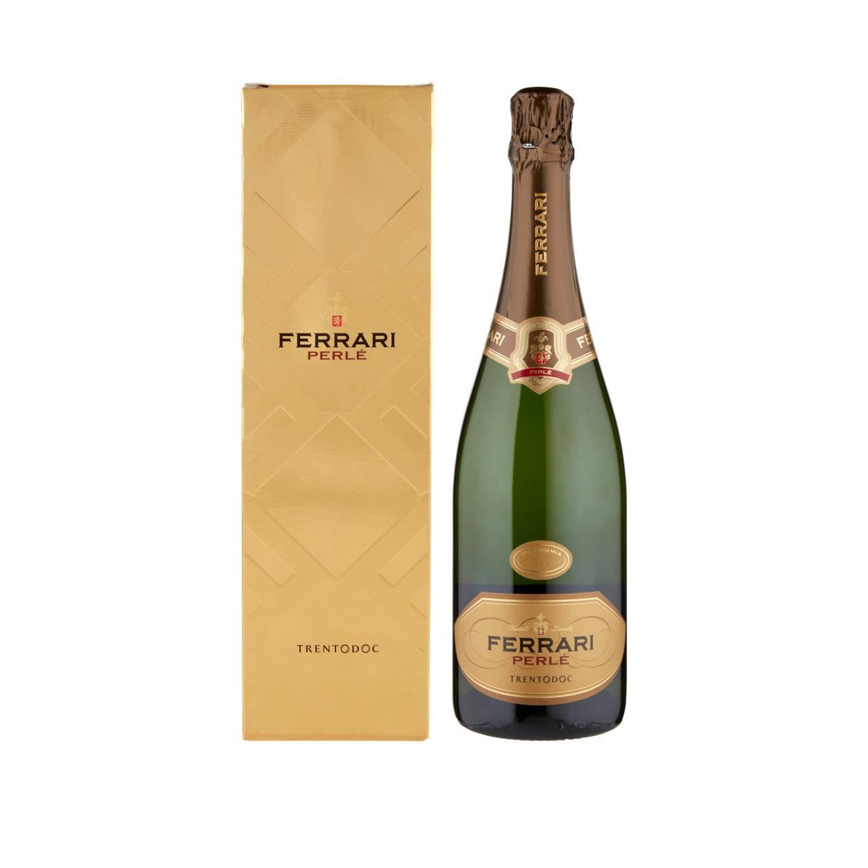 ferrari spumante perle trentodoc brut astucciato 75 ml. - foto 1