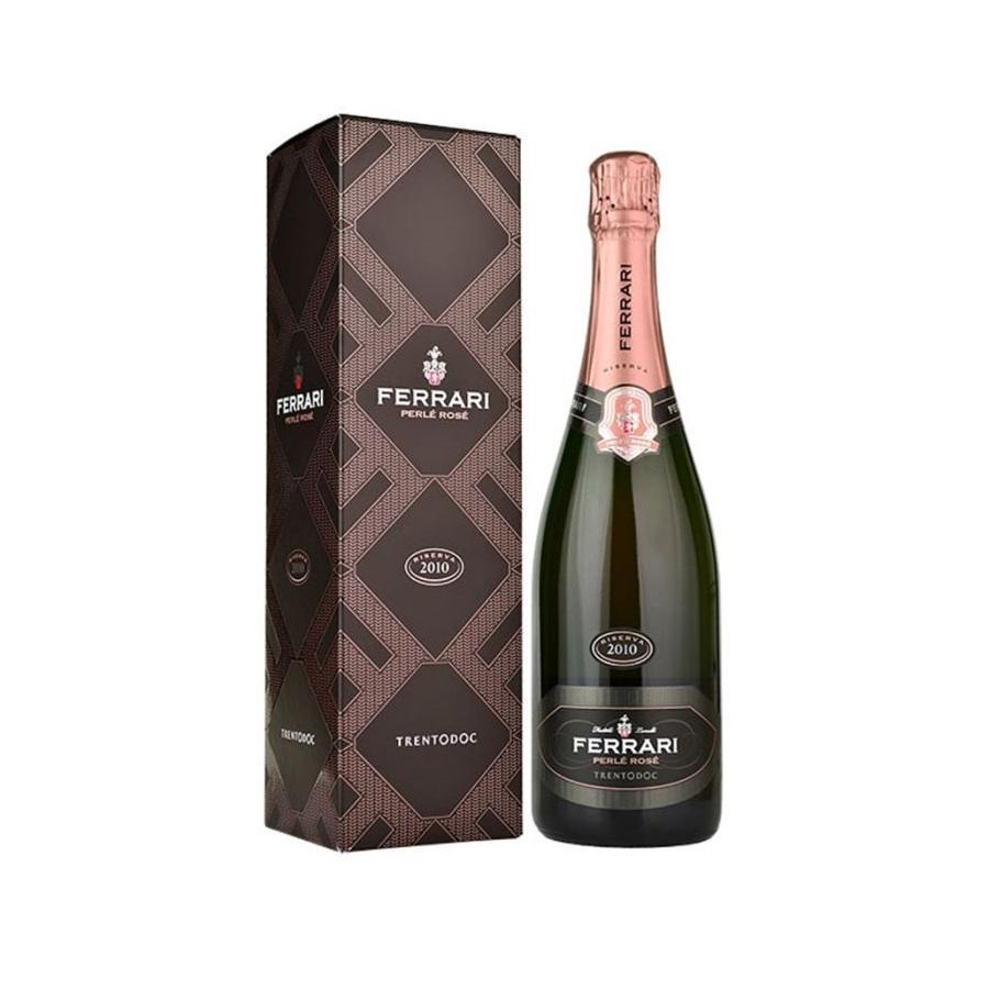 ferrari spumante ferrari perle rose in astuccio da 75 cl. - foto 1