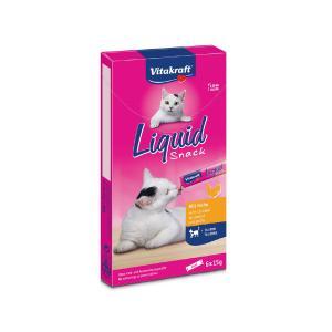 Snack liquido per gatti con taurina  cat liquid snack da 15 grammi 6 pz.