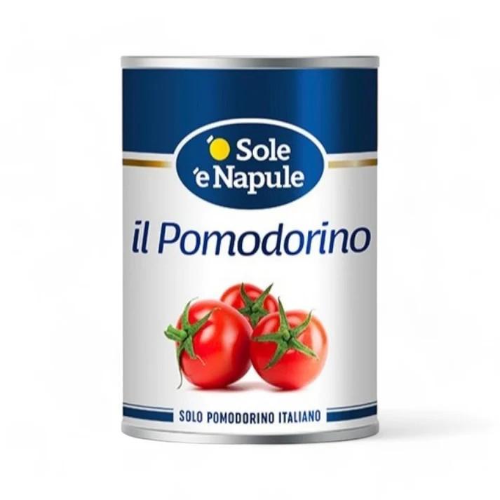 o' sole e' napule pomodorini in succo o sole e napule 400 gr. - foto 1