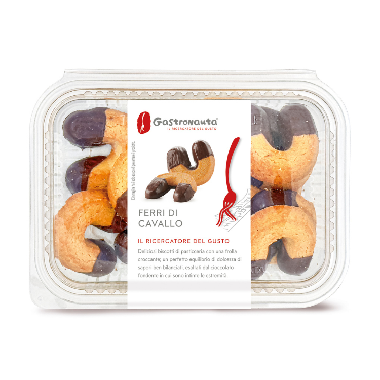 gastronauta biscotti ferri di cavallo gastronauta 200 gr. - foto 1