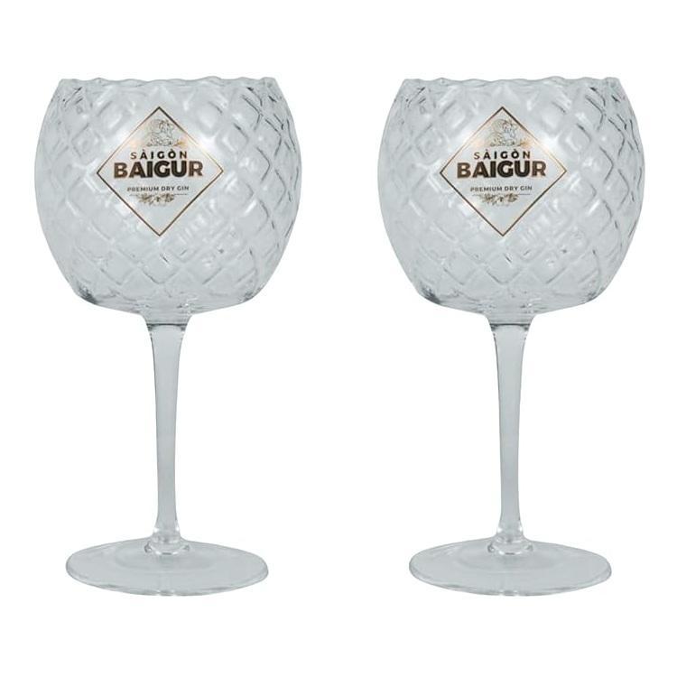 saigon baigur gin saigon baigur 70 cl. balloon pack con 2 bicchieri omaggio - foto 2