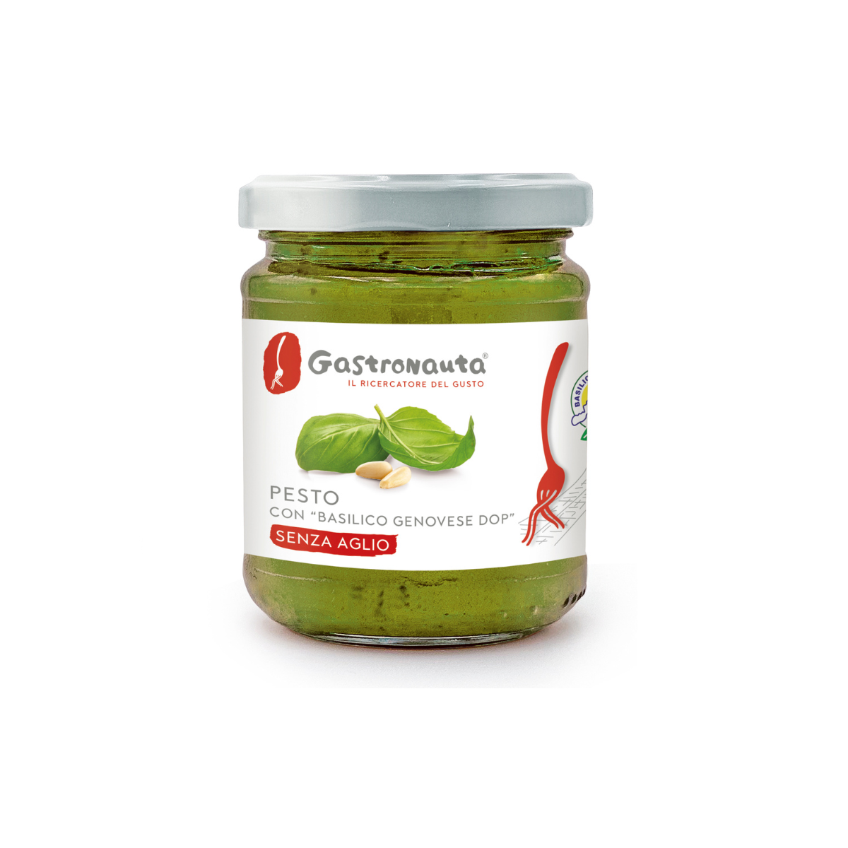 gastronauta sugo pronto pesto alla genovese senz'aglio gastronauta 180 gr. - foto 1