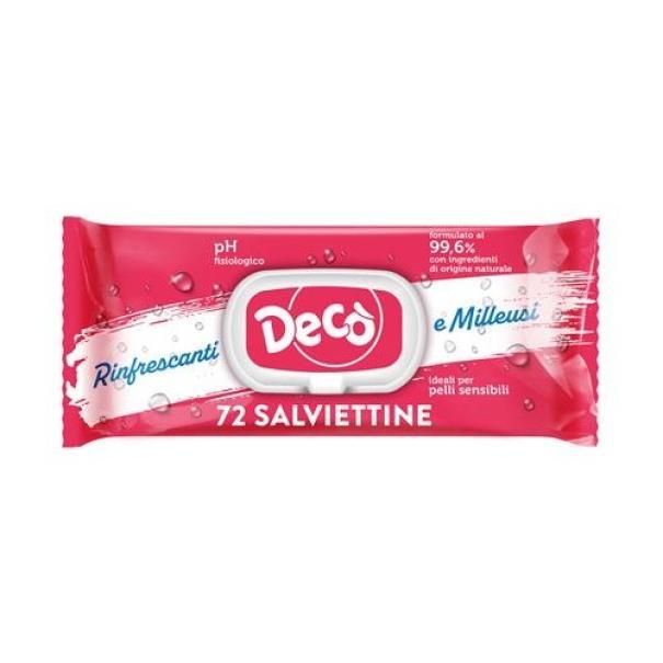 deco' salviettine igiene corpo deco'  24 pz. - foto 1