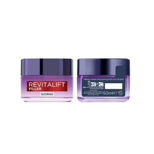 Filler trattamento rivolumizzante anti rughe giorno l'oreal revitalift 50 ml.