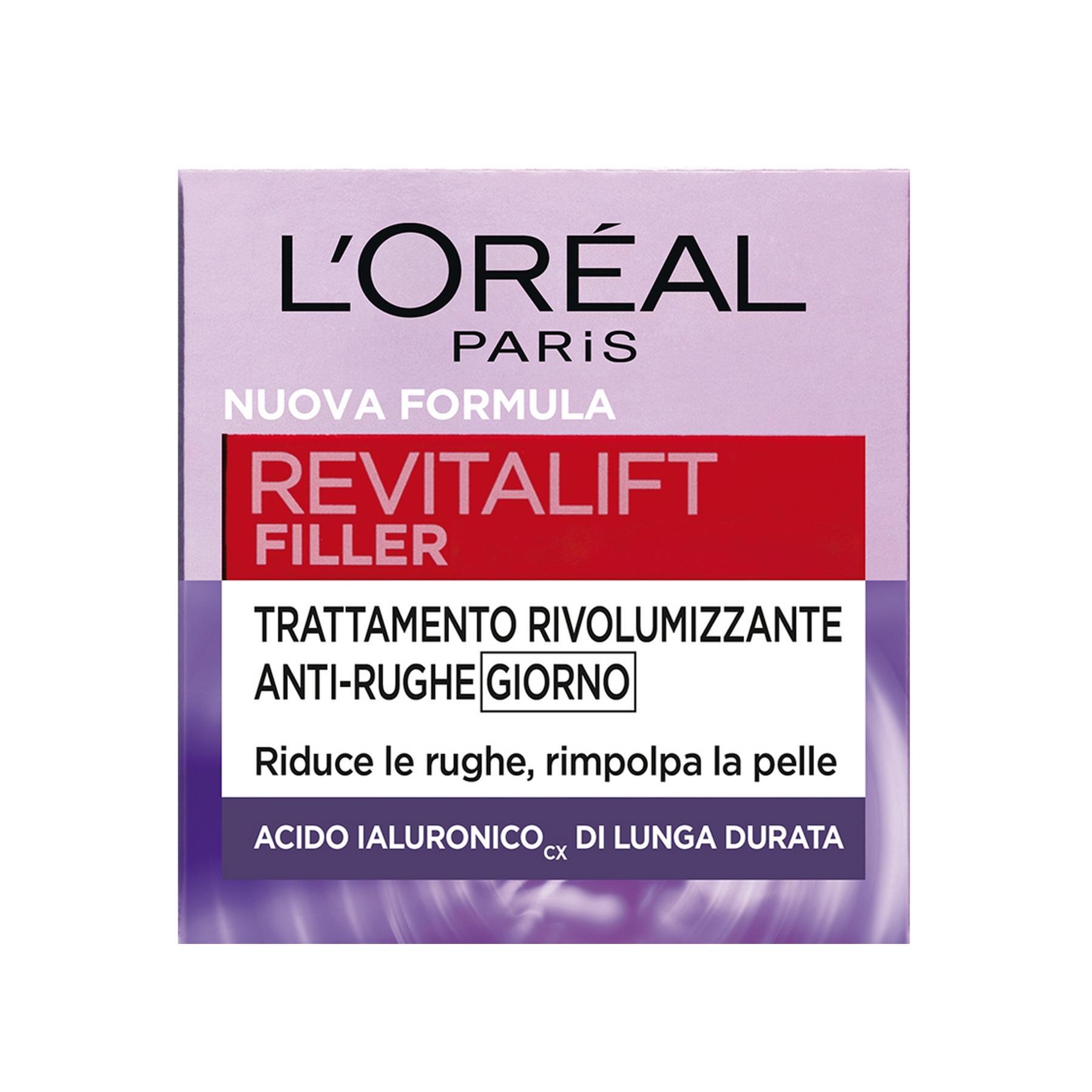 loreal paris filler trattamento rivolumizzante anti rughe giorno l'oreal revitalift 50 ml. - foto 2