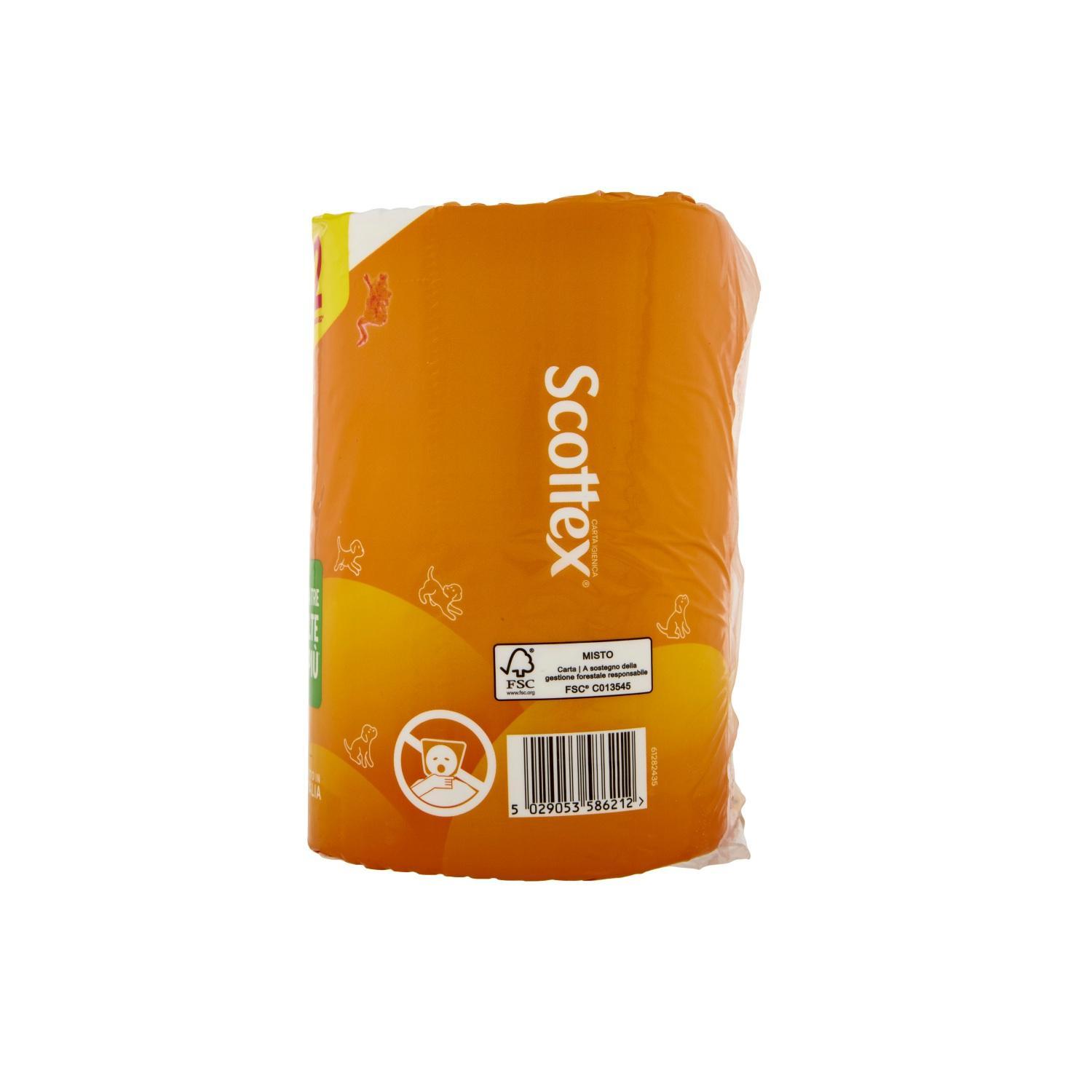 scottex carta igienica maxi scottex 4 rotoli - foto 2