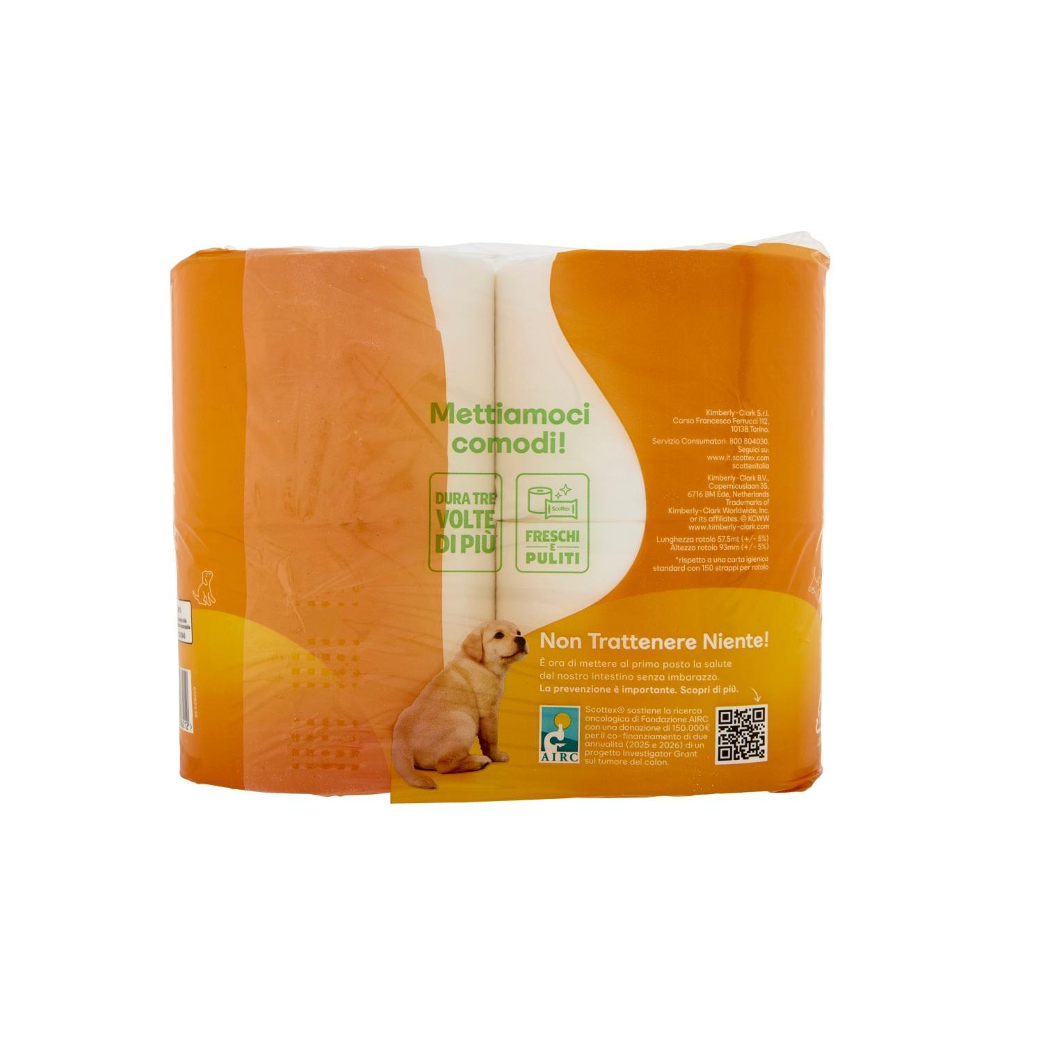 scottex carta igienica maxi scottex 4 rotoli - foto 3