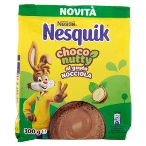 Preparato per bevanda con cacao solubile nesquik choconutty nestlé 300 gr.