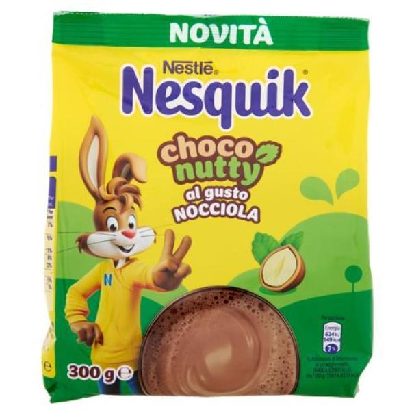 nestlè preparato per bevanda con cacao solubile nesquik choconutty nestlé 300 gr. - foto 1
