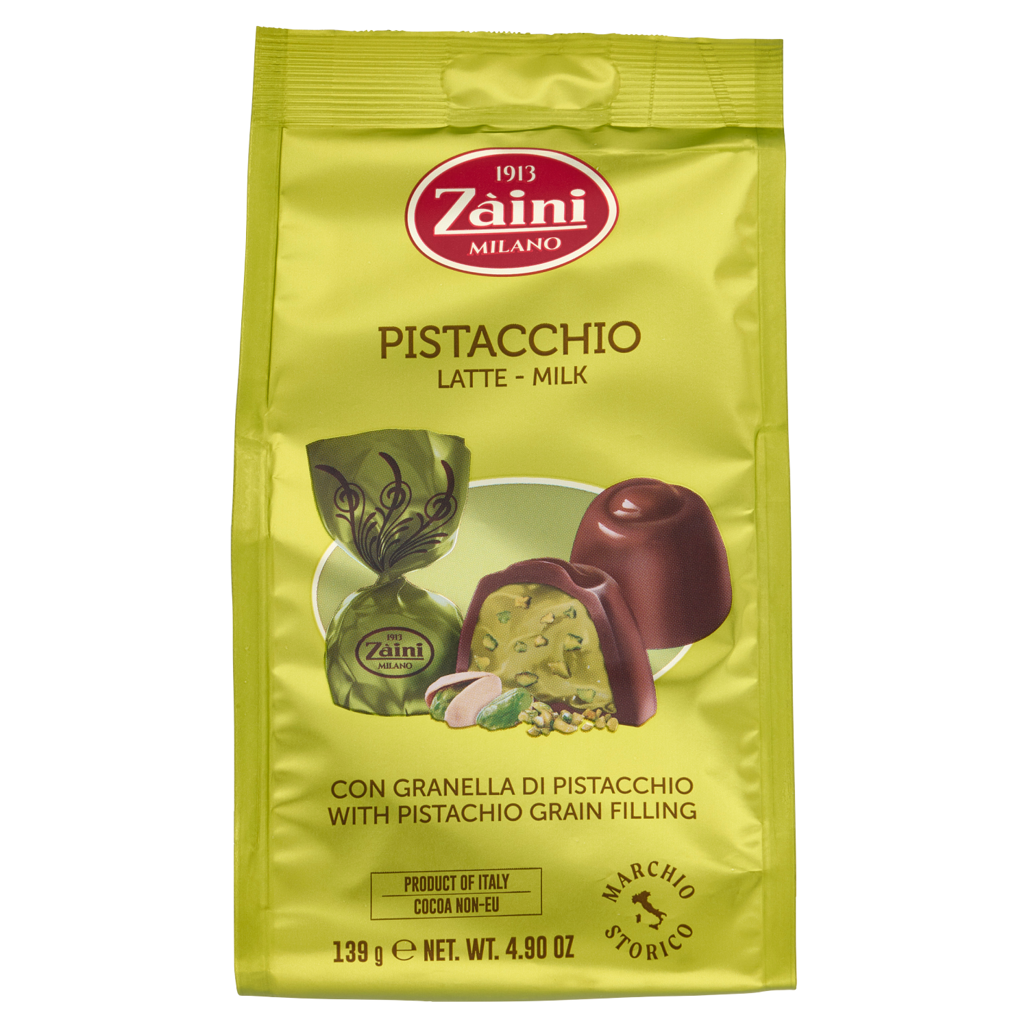 zaini pralina al pistacchio zaini 139 gr. - foto 1
