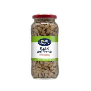 Fagioli dall'occhio lessati 'o sole e' napule 540 gr.