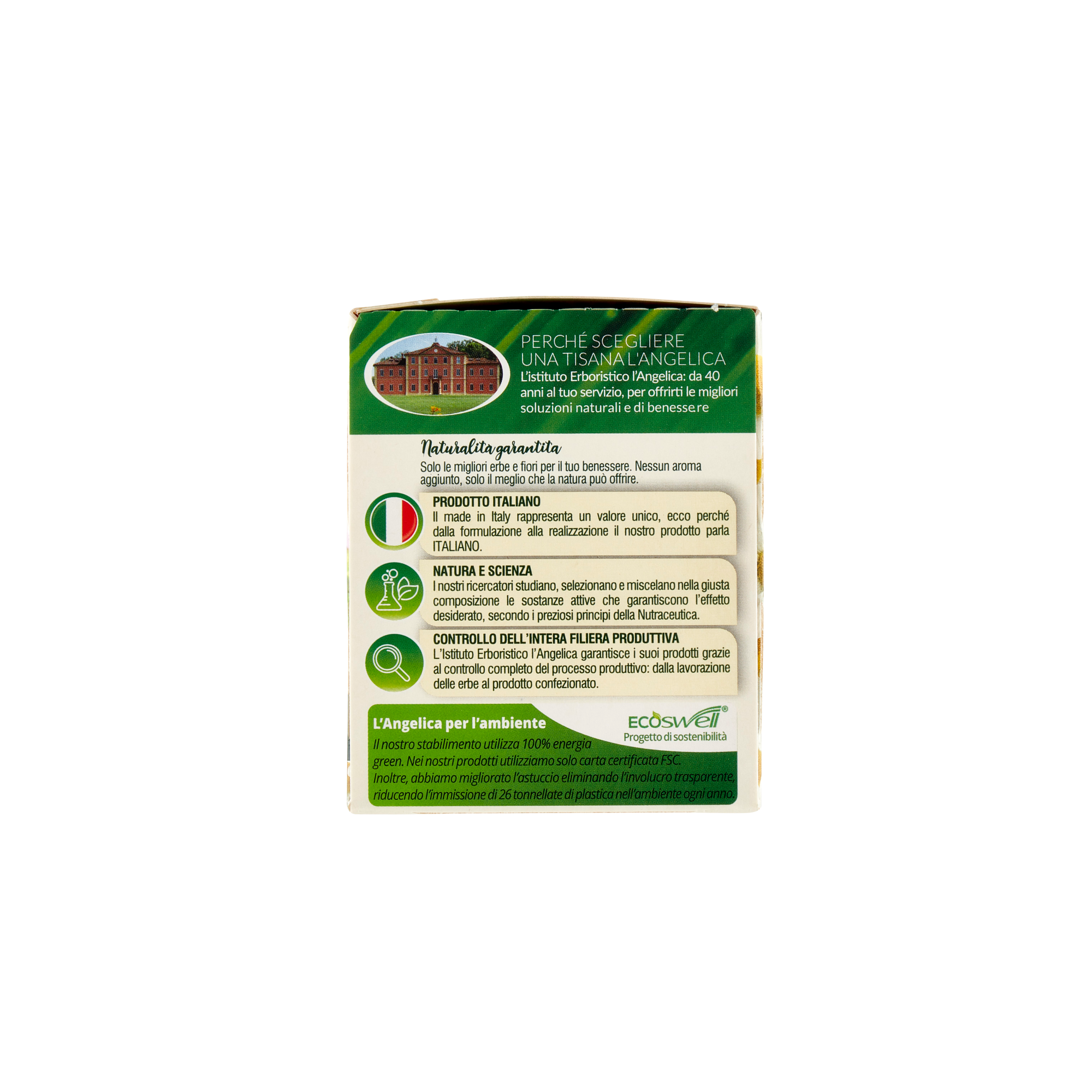 l'angelica tisana rilassante active l'angelica le tisane della sera 18 filtri 27,9 gr. - foto 2