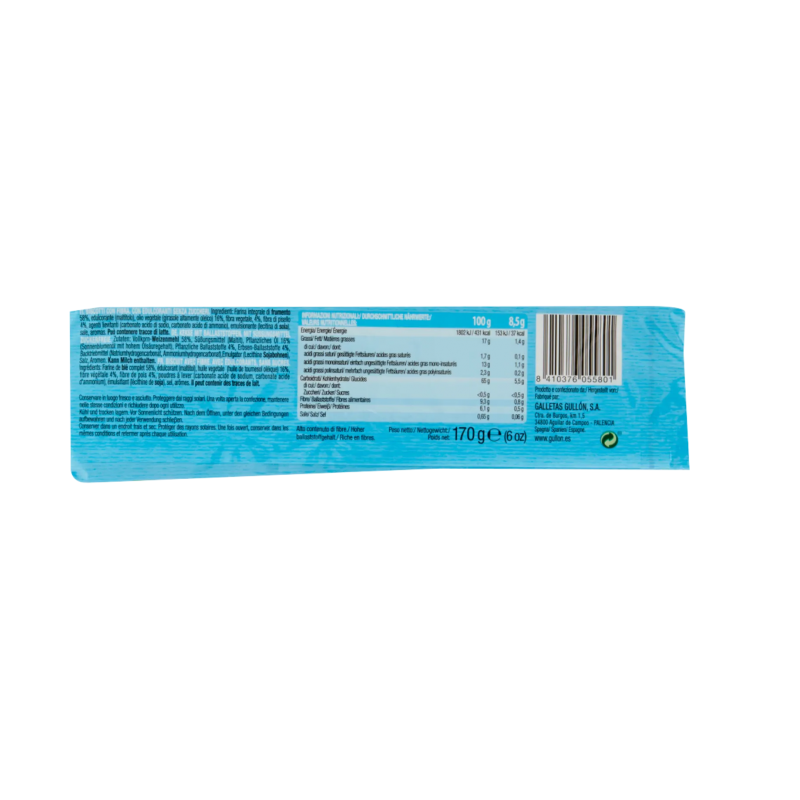 gullon biscotti fibra zero zuccheri gullon da 170 gr. - foto 2