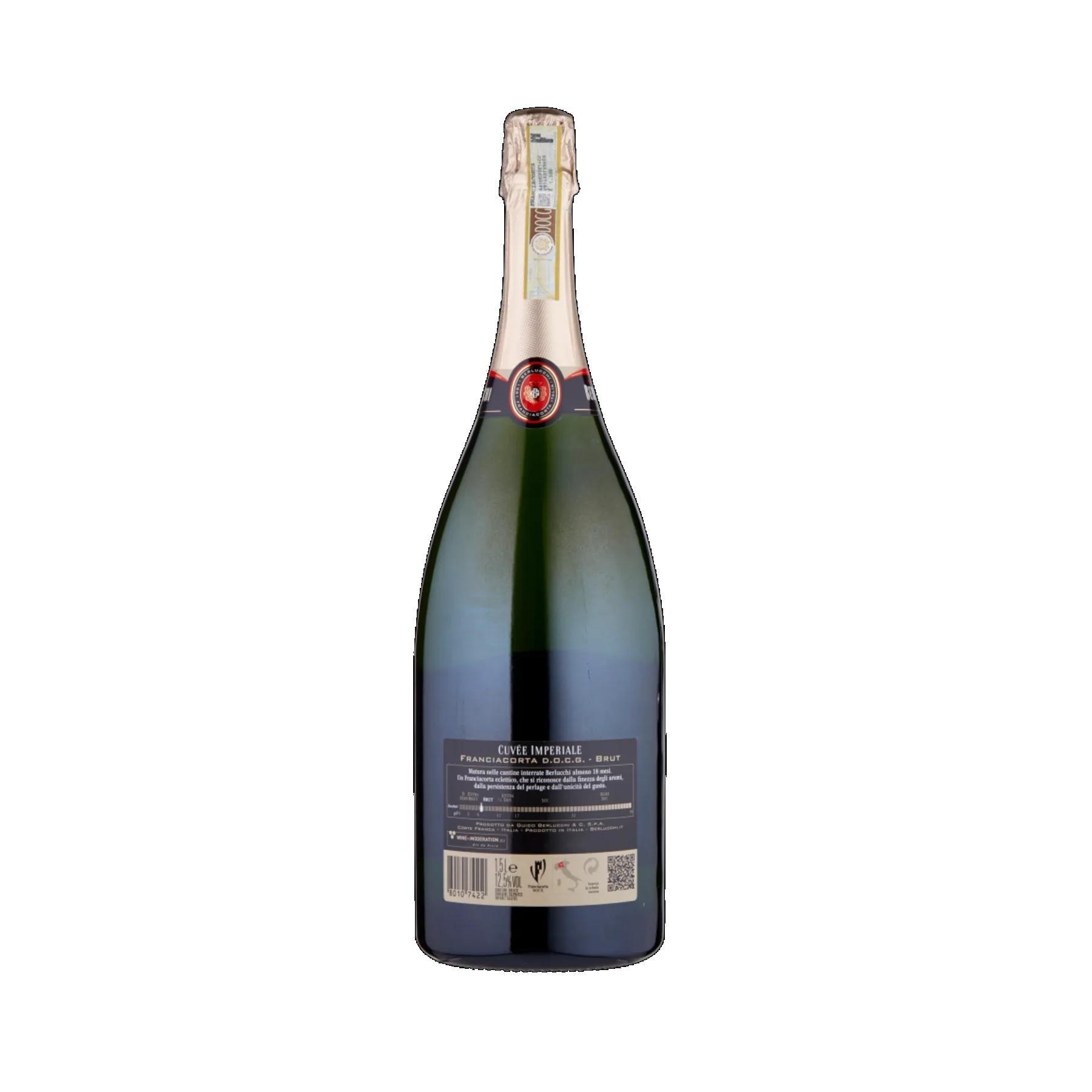 berlucchi spumante franciacorta docg brut berlucchi cuve imperiale 1,5 lt. - foto 3