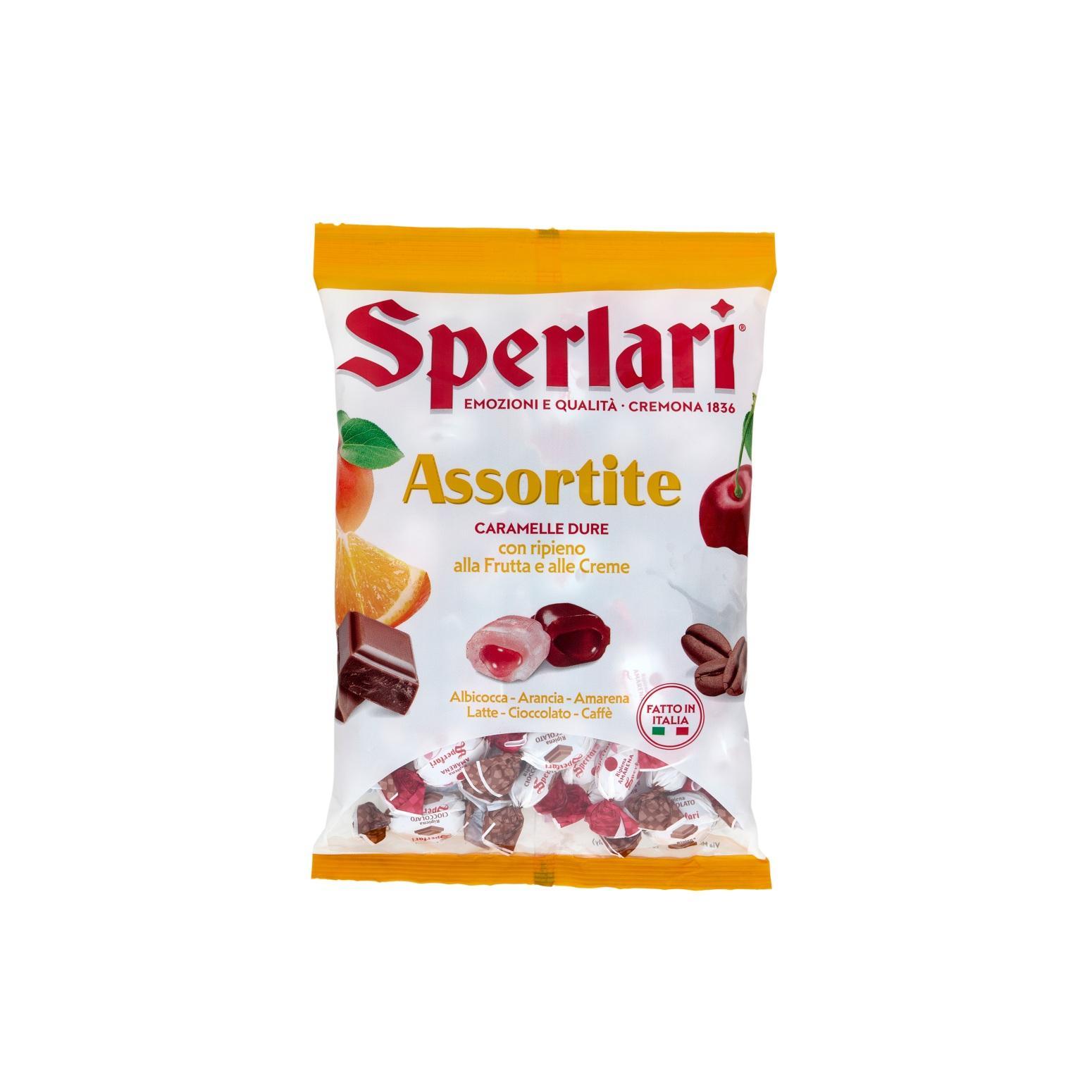 sperlari caramelle dure assortite ripiene alla frutta e creme sperlari 420 gr. - foto 1
