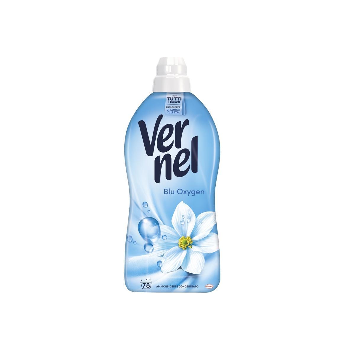 vernel ammorbidente blu oxygen vernel 78 lavaggi 1,15 lt. - foto 1